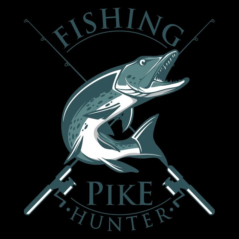 Brochet Pêcher Pike Hunter Fishing