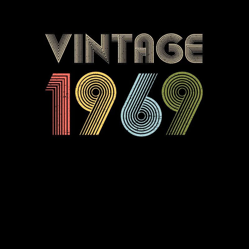 Vintage 53. Geburtstag Geschenk Geboren in 1969