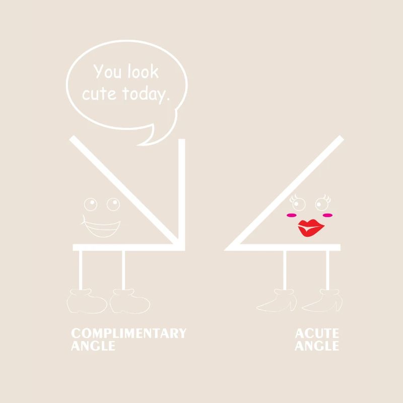 Math Teacher Shirt School Angle Math Joke