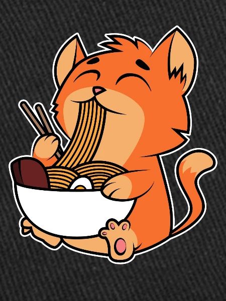 Chat Ramen Nouilles
