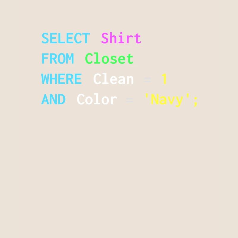 Conception SQL amusante pour les programmeurs sql, DBA,