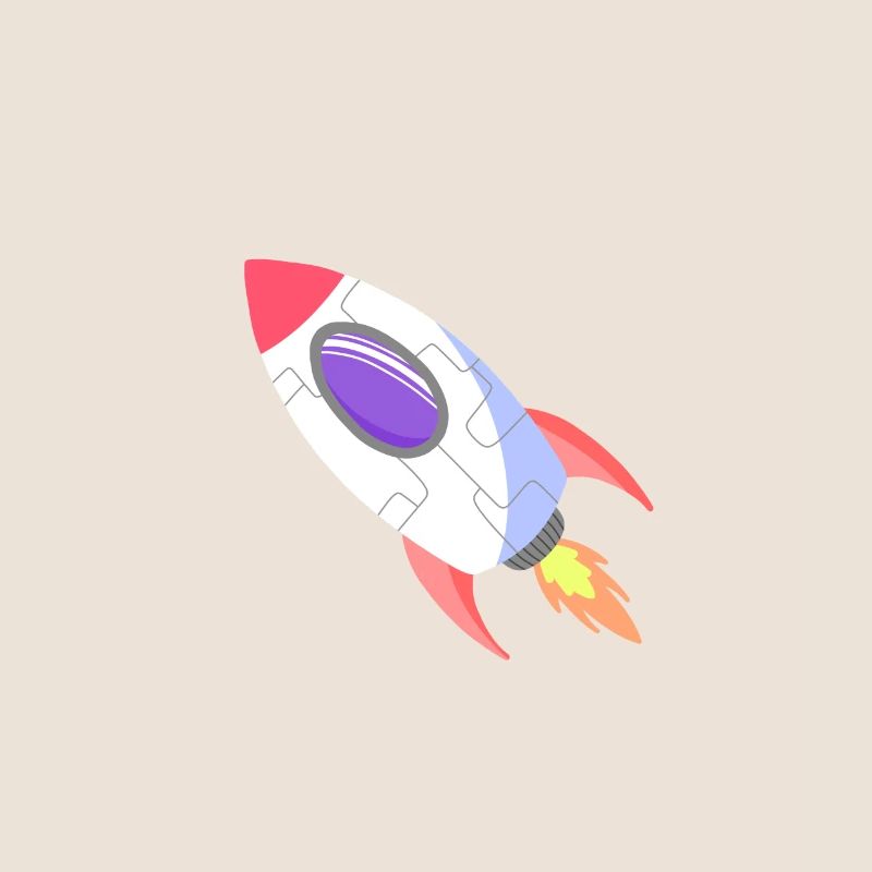 Space Rocket Pop Comic