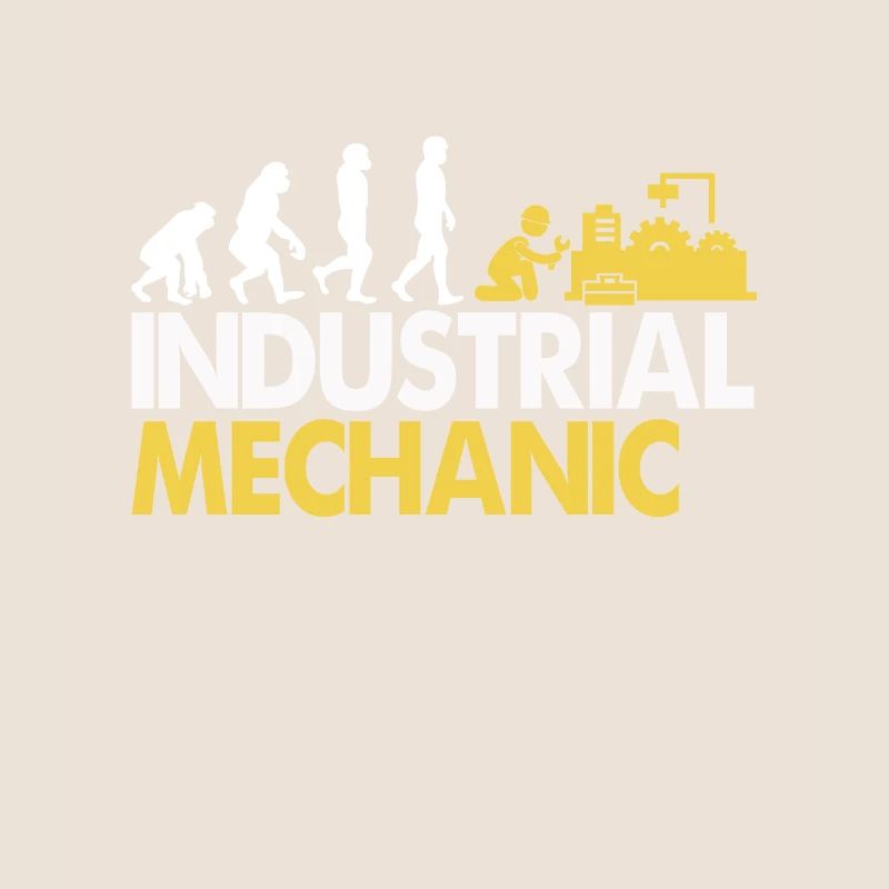 Industriemechaniker Evolution Shirt & Geschenk