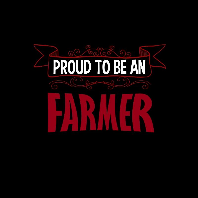 Stolz, ein Bauer zu sein