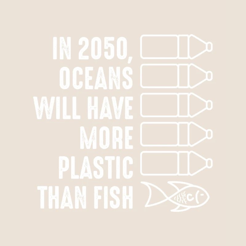 Ozean Verschmutzung bei der Bekämpfung von Plastik