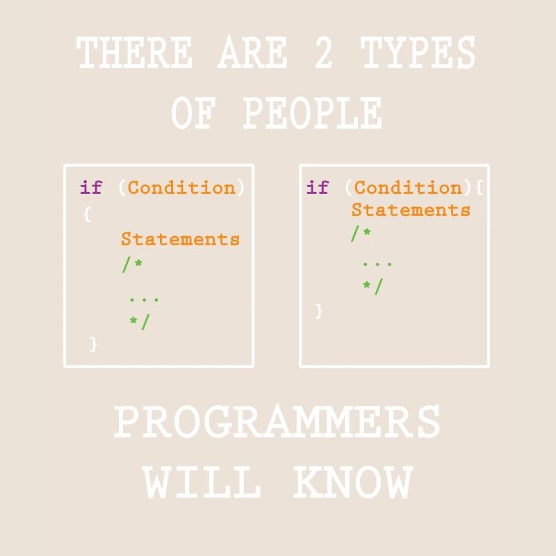 Deux types de programmeurs