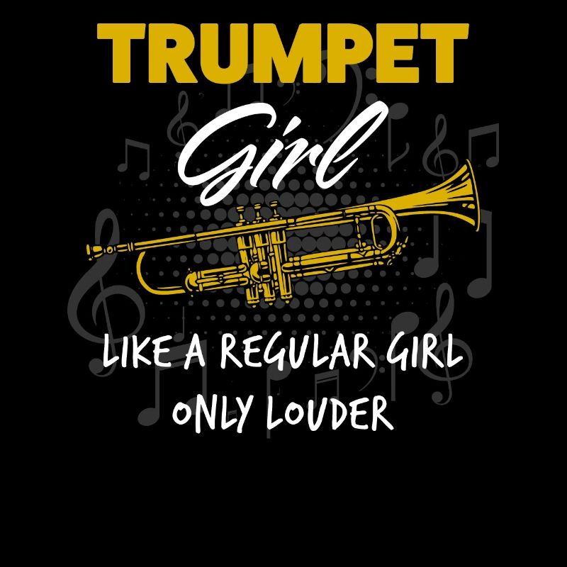 Trompete Mädchen