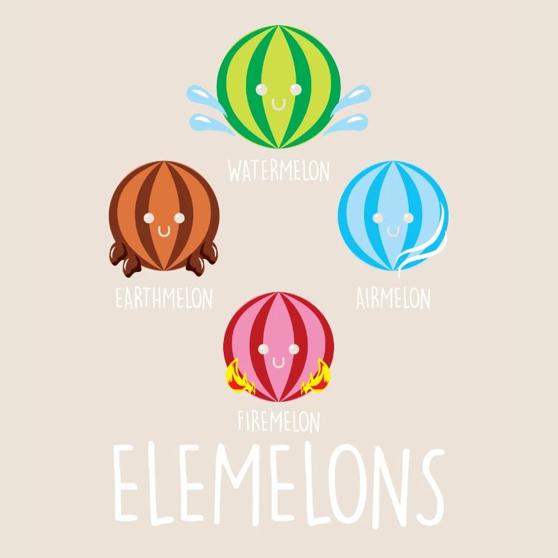 Élément pastèon Chimie Eau Terre Feu Air