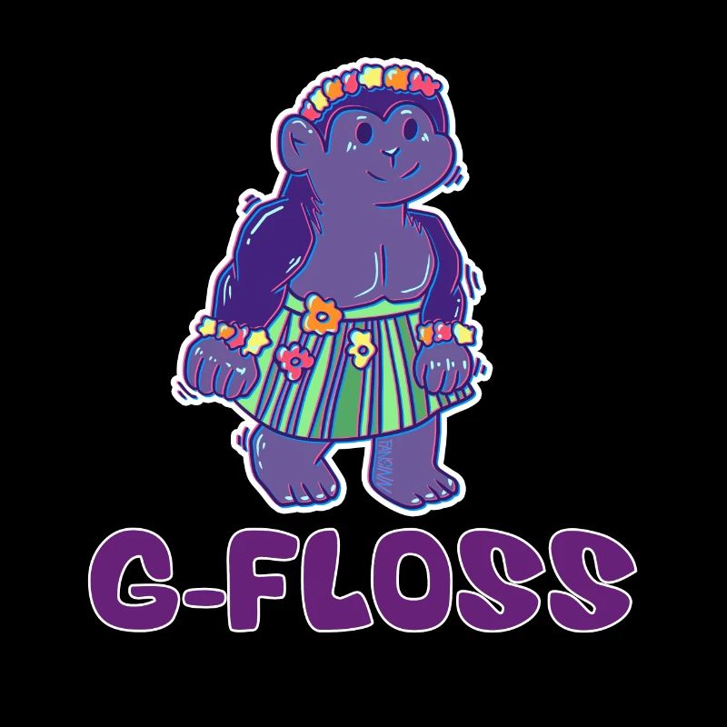 Gorilla Girl Float Dance Jungle Gift