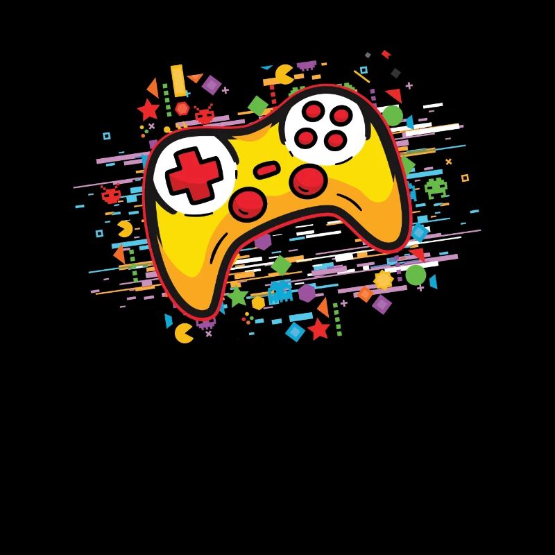 Gaming Controller Console Gamer Videogames History