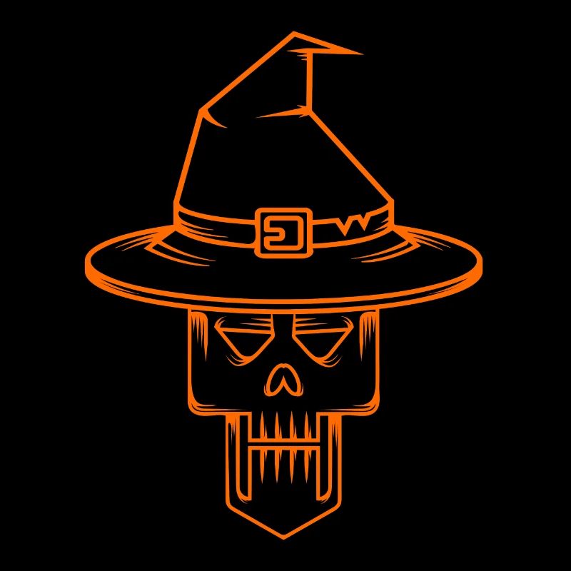 halloween Hat Skull