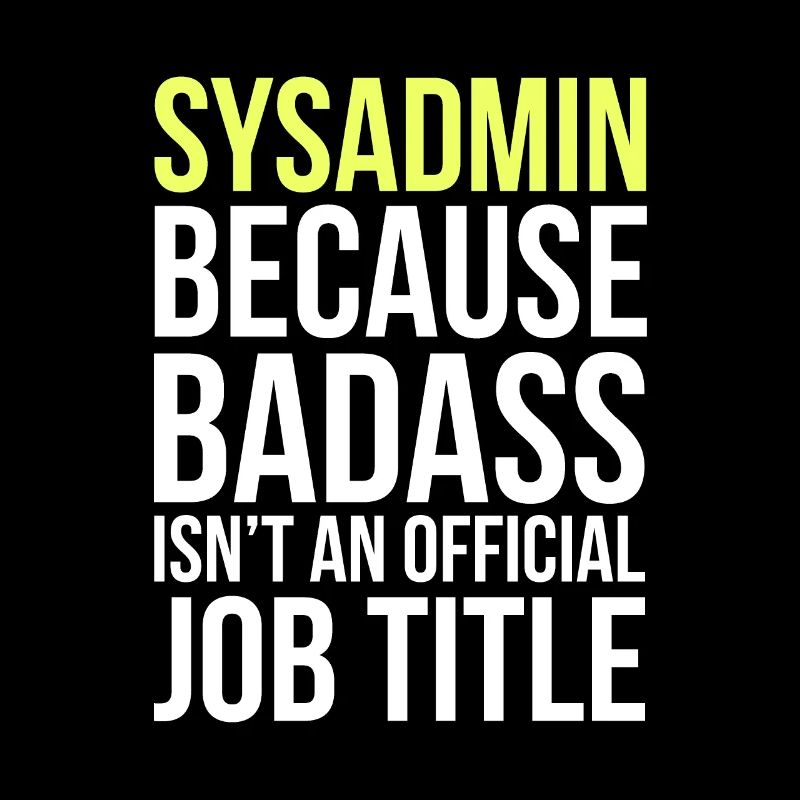 Administrateur système, informaticien, dire, drôle