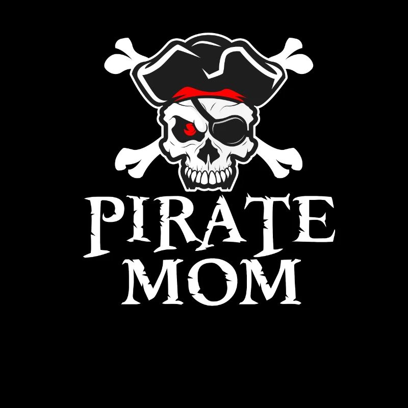 Pirat Mutter Pirate Piraten Muttertag Geschenk