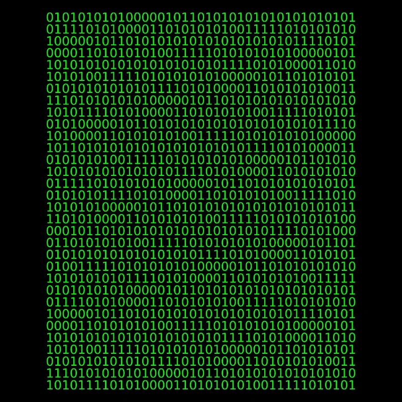 Matrix aus Zahlen - Hacker