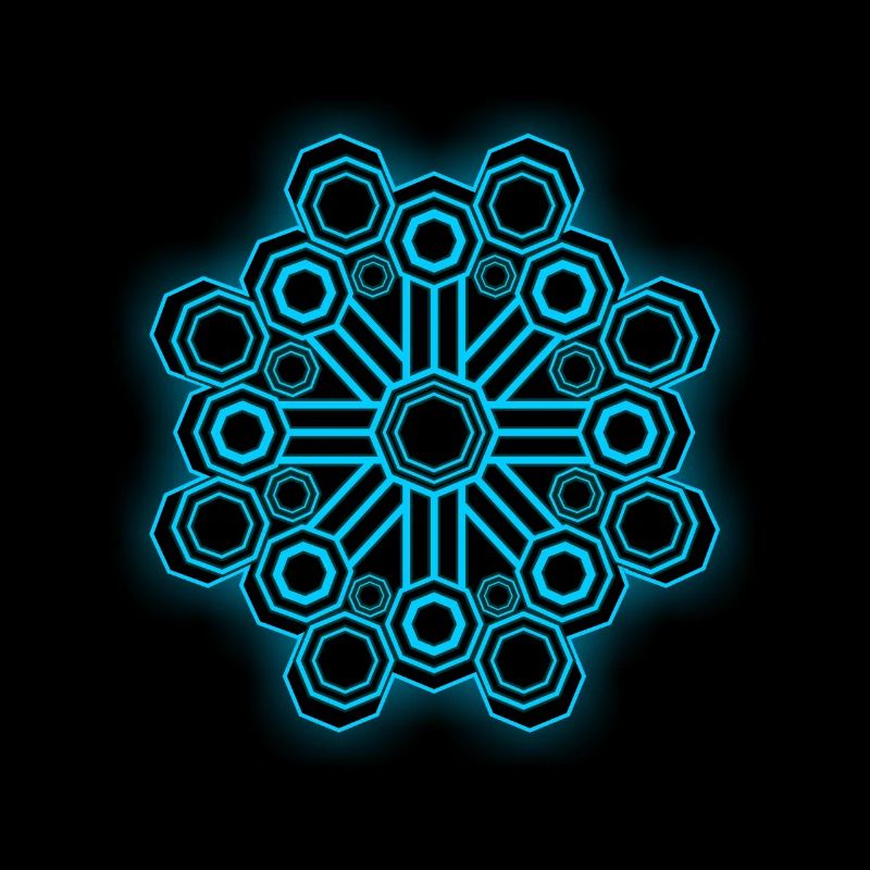 Sacred Geometry Psychedelic Goa