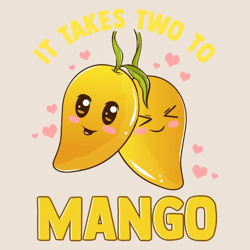 Mango Funny Fruit Tango Pun braucht zwei