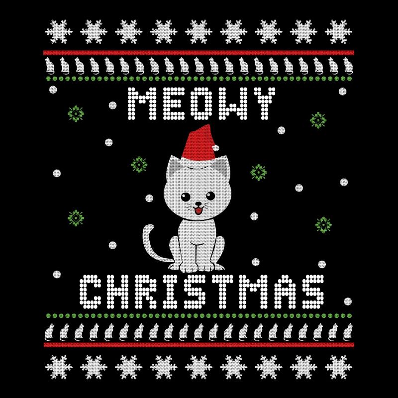 Chats de Noël laids