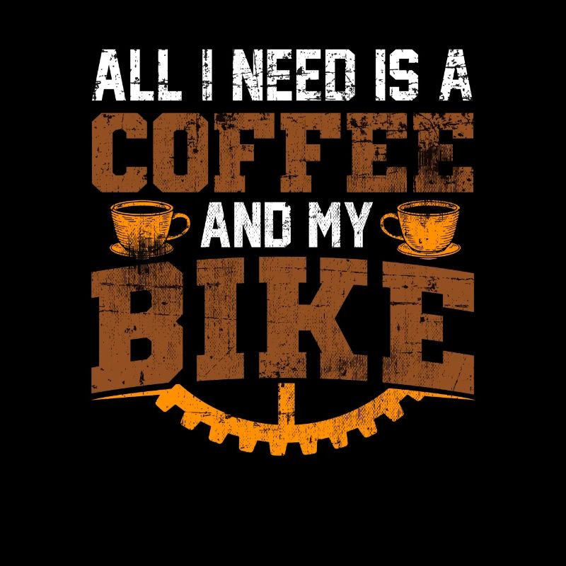 Bicycle and coffee