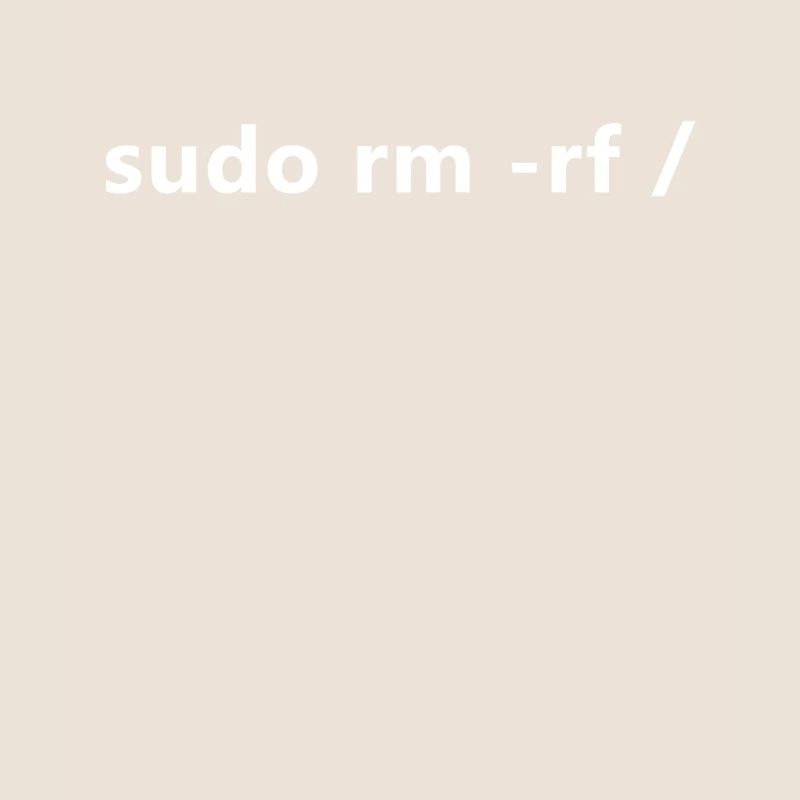 Linux Admin Programmer sudo rm rf /