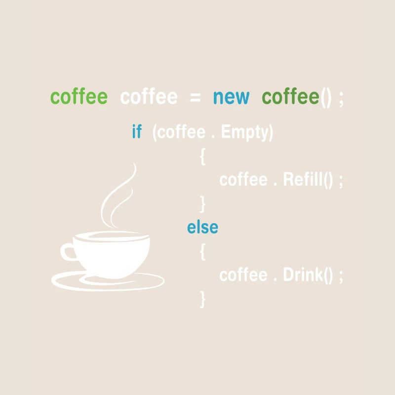 Kaffee Programmierer