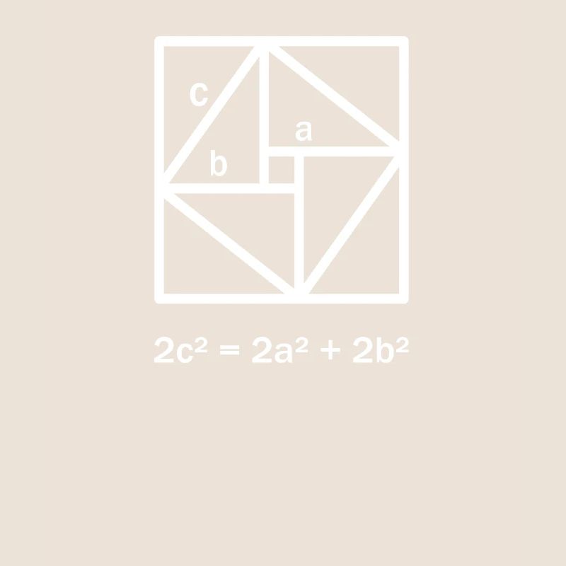 Pythagorean theorem gift for math teacher nerd