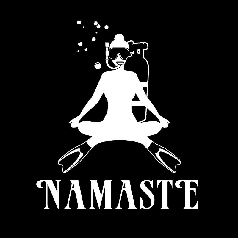 Plongée yoga plongée plongée en apnée méditation
