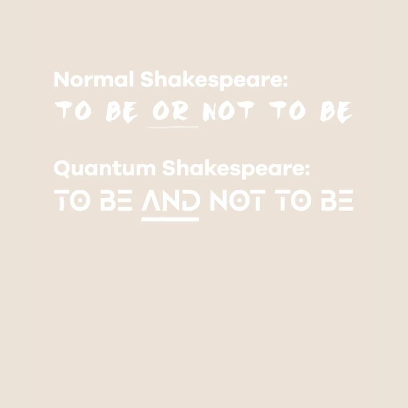 Physique quantique drôle Informatique quantique