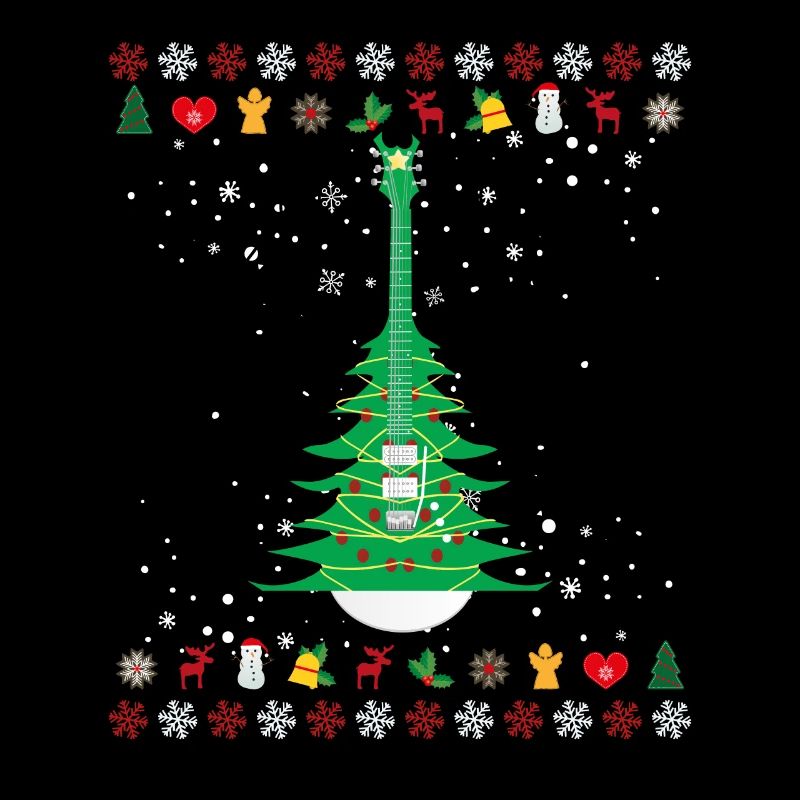 Guitar Christmas Tree