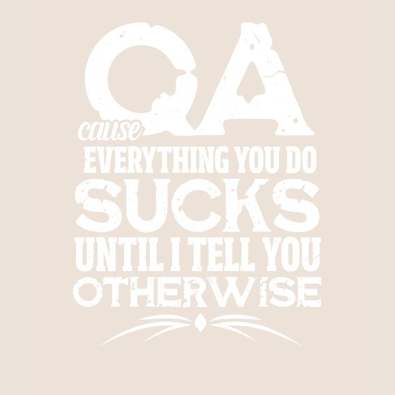 QA Programmierer Code Coder Informatik Geschenk