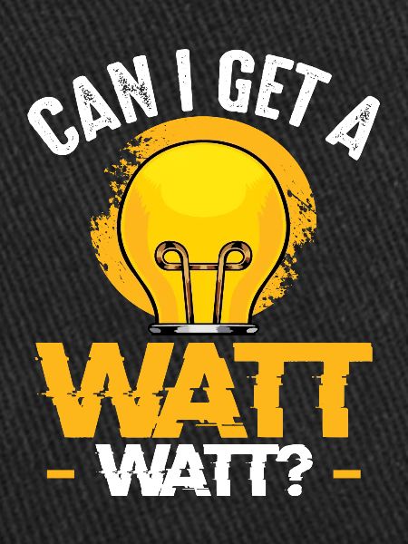 Watt Spruch Lampe Design