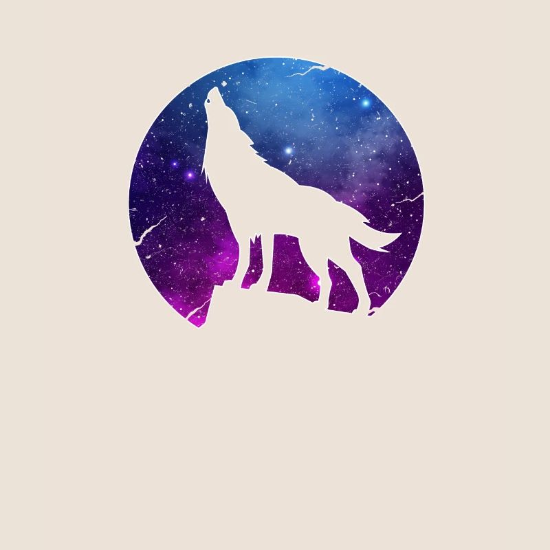 Wolf Wölfe Heulen Wolfpack Werwolf Geschenk