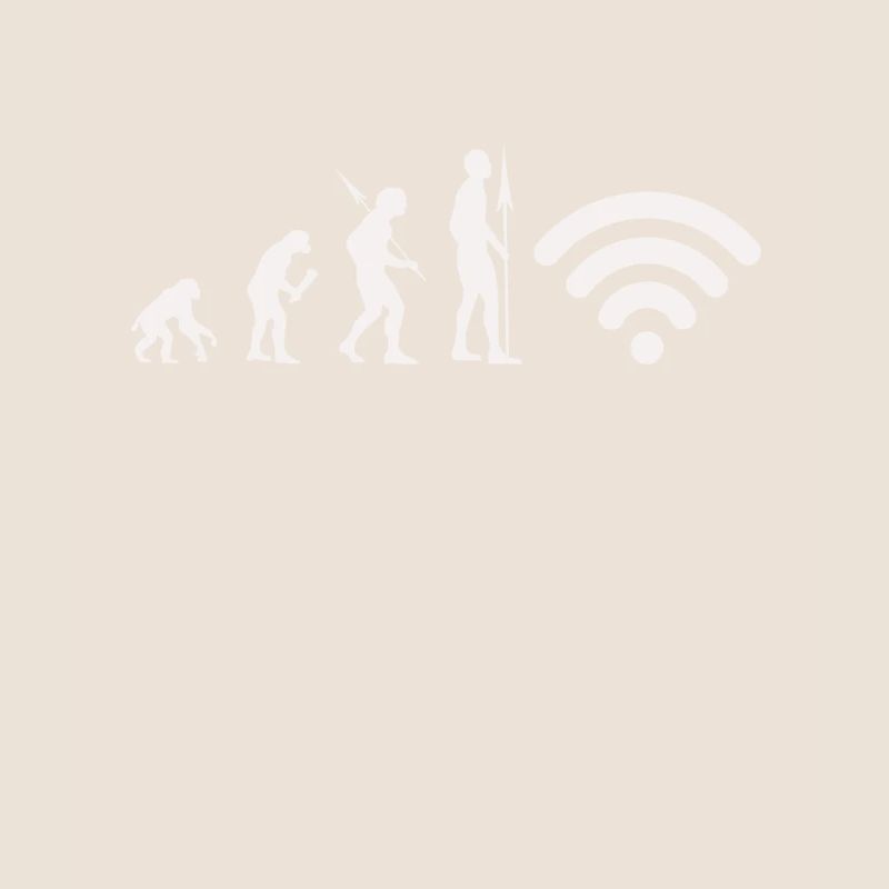 Wifi Evolution Internet Junkie Nerd