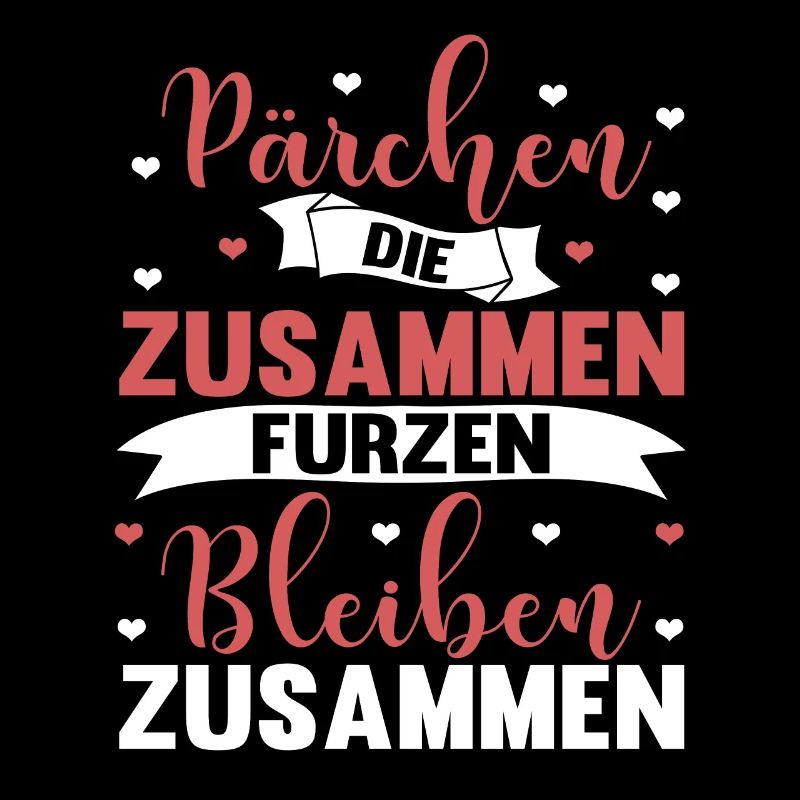 Pärchen Süß Furzen Spruch Valentinstag Geschenk