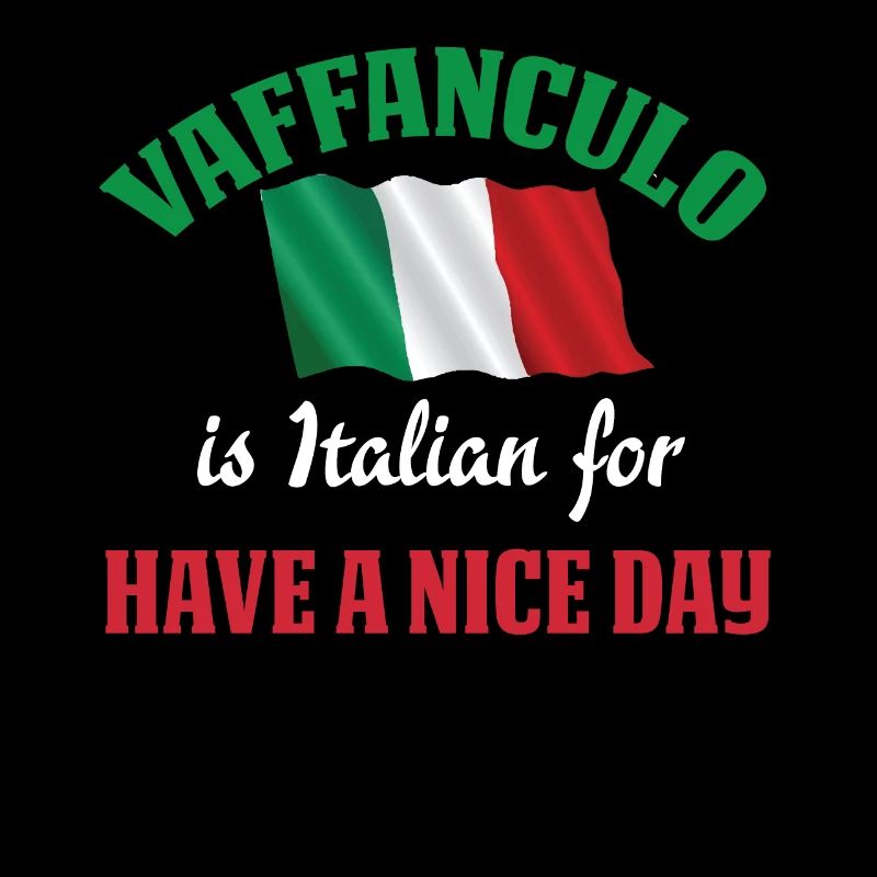 Vaffanculo est italien pour passer une bonne journée