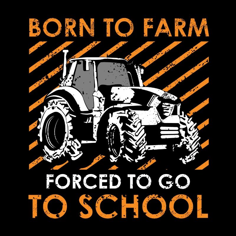 Né à un fermier forcé à l'école