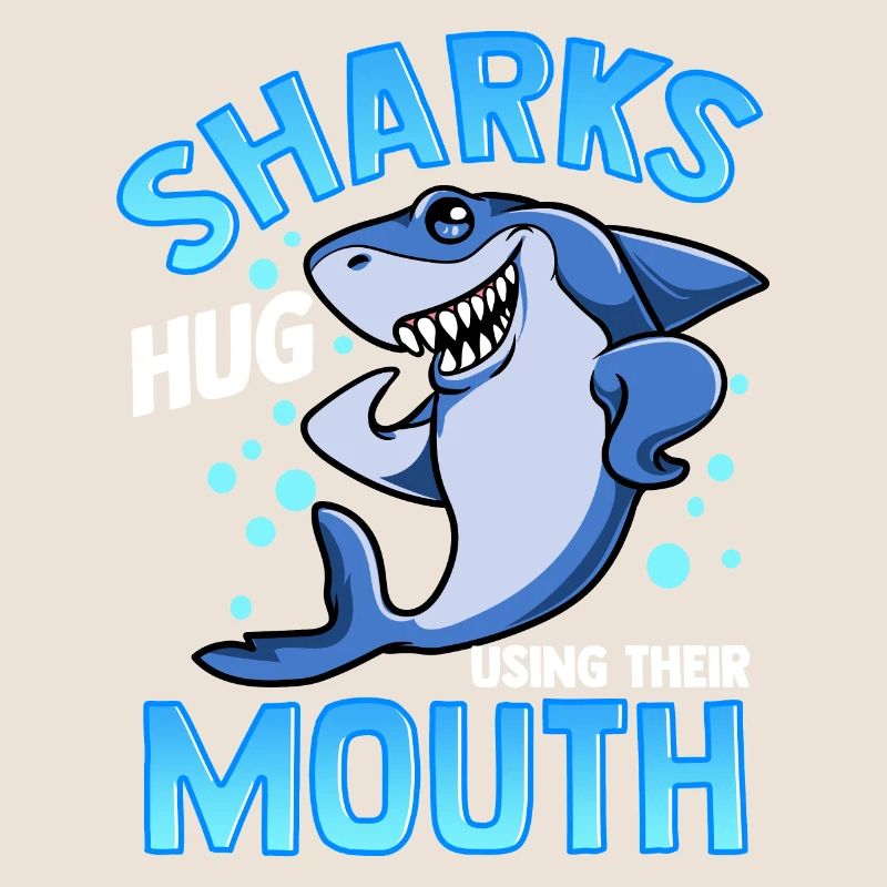Cute & Funny Sharks Hug Using Their Mouth
