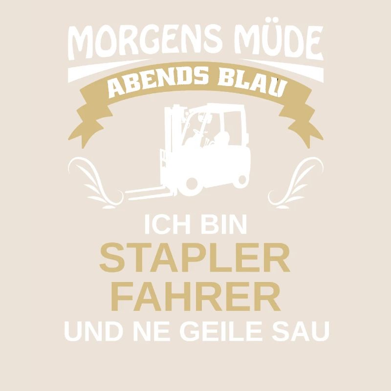 Gabelstaplerfahrer Gabelstapler Staplerfahrer