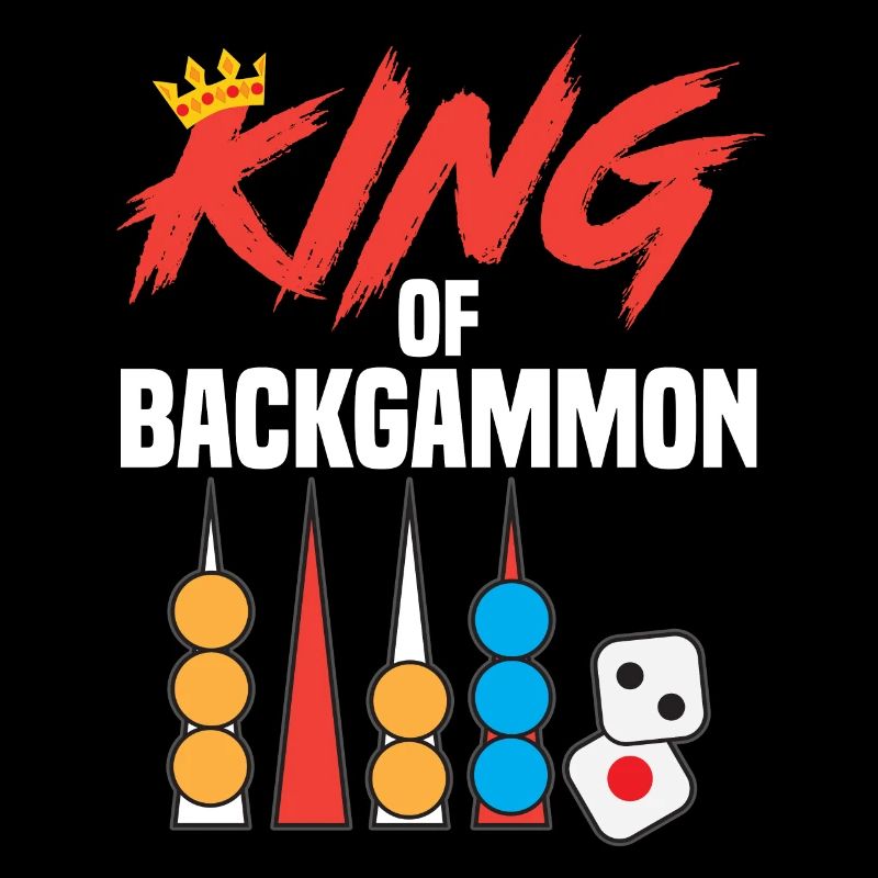 KING OF BACKGAMMON Jeu de plateau Drôle de sort