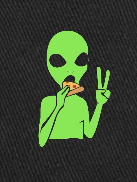 Alien Pizza Ufo Cadeau extraterrestre