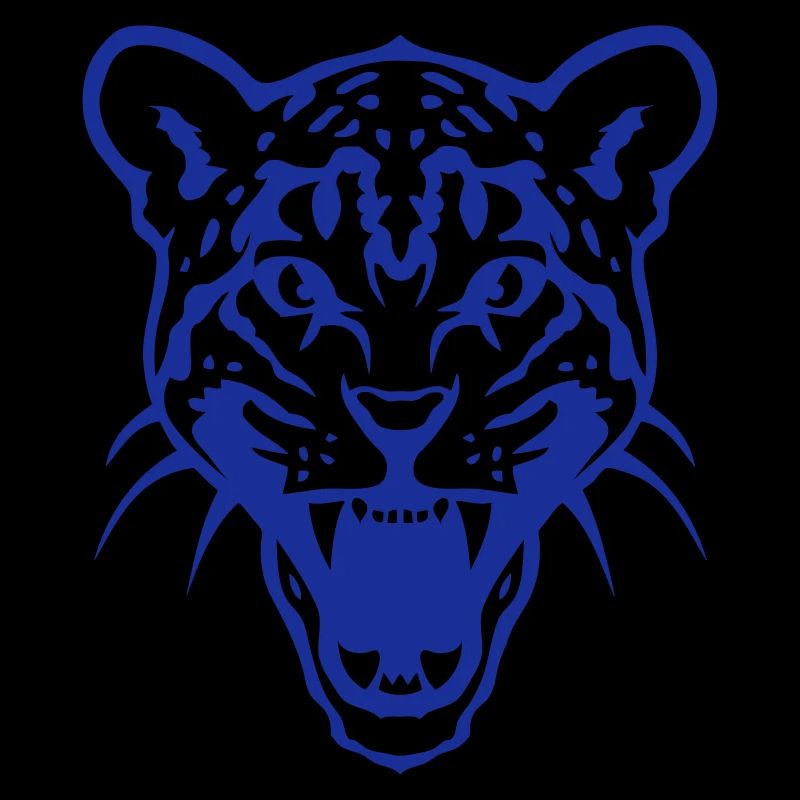 leopards gueule ouverte