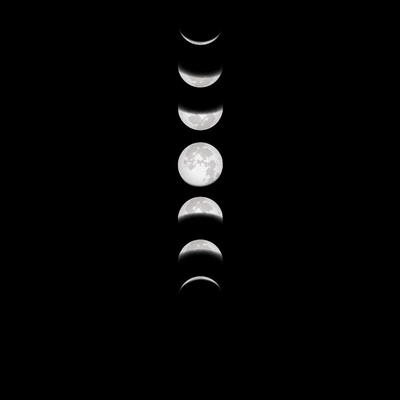 Lune Moon Phases de lune Pleine Lune Éclipse lunaire Total