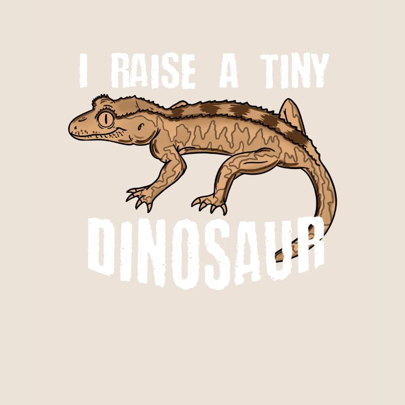 Funny Crested Gecko Pet Lizard Lover Reptile Gift