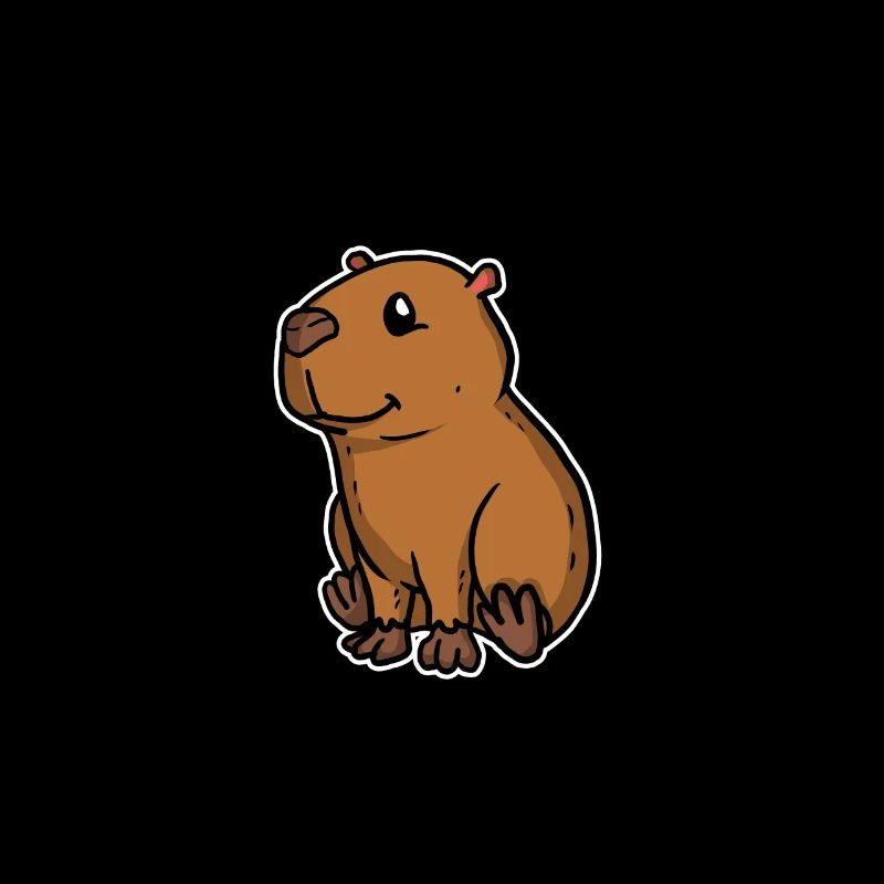 Doux d’eau Rongeur Capybara Cadeau