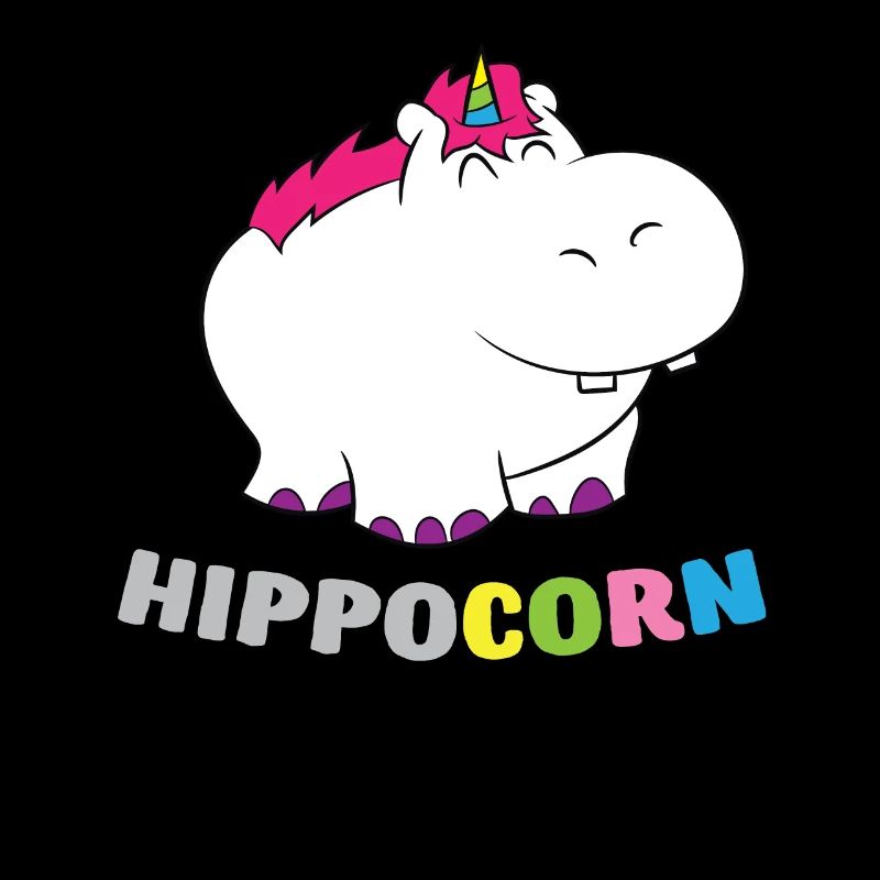 Süßes Hippocorn Hippo Einhorn Geburtstag Nilpferd