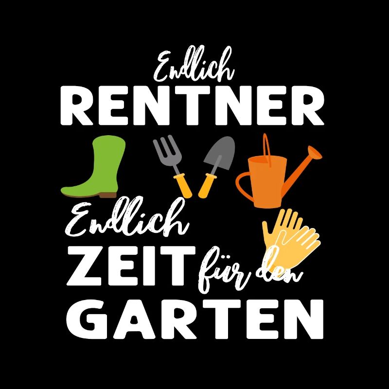 Rentner Garten - Gartenarbeit Hobbygärtner