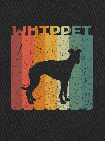 Rétro Whippet lévriers chiens cadeau