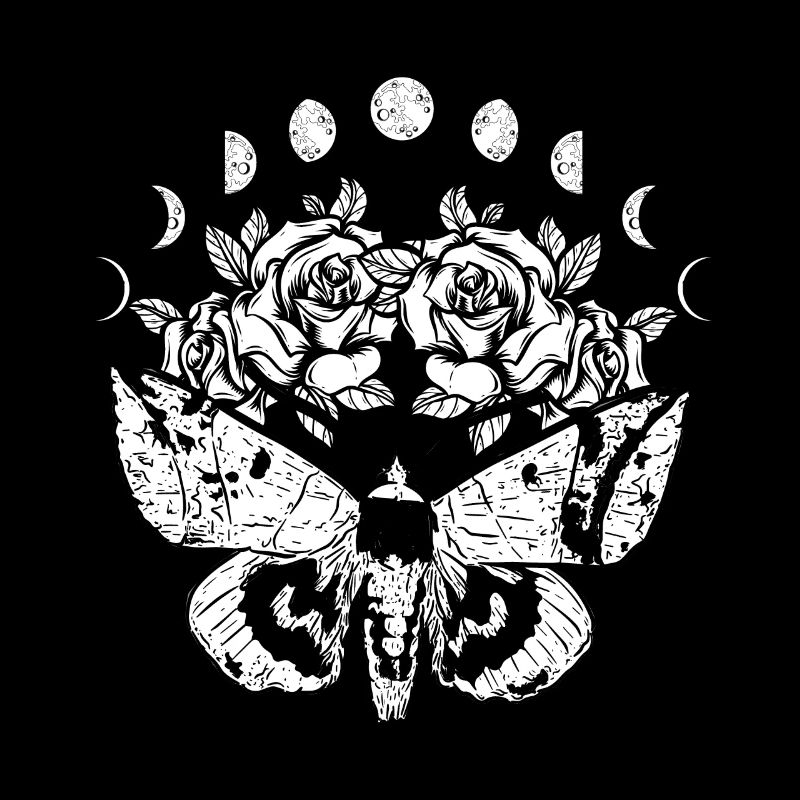 Moon rose moth witchcraft
