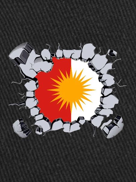 Ezidxan flag inside.