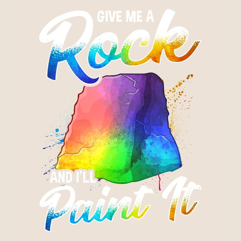 Artistic Give Me a Rock And I'll Paint It Painter