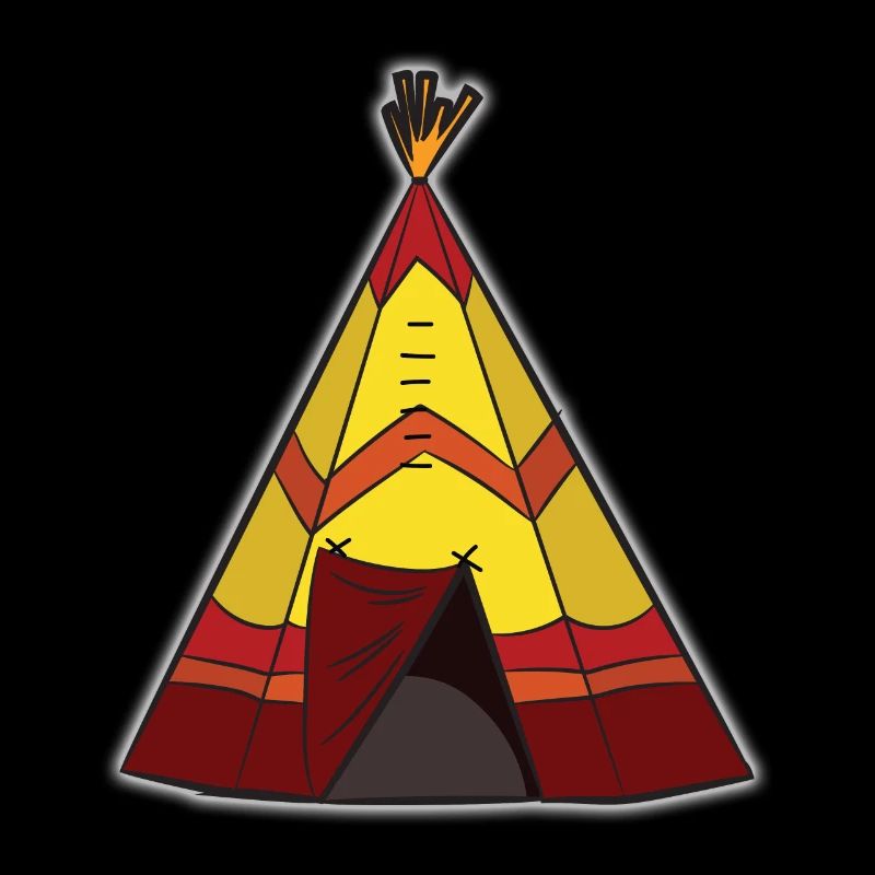 TEEPEE Indianer Zelt